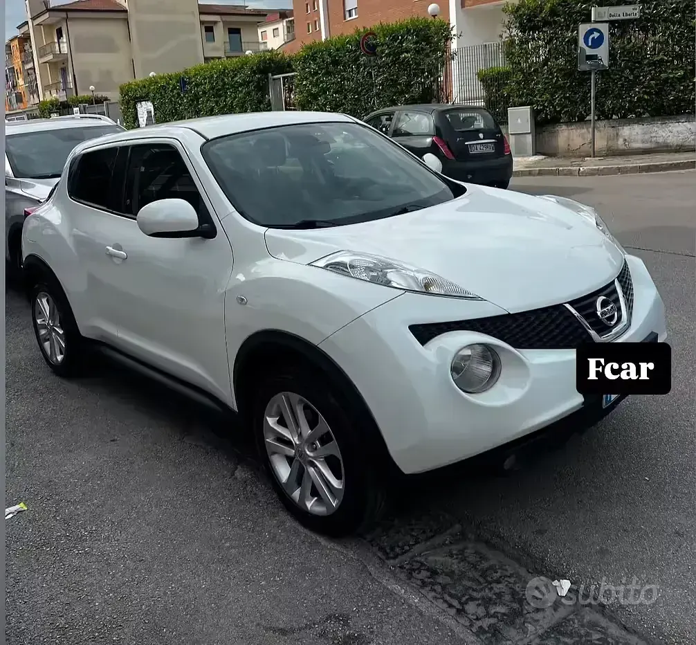 Usata Nissan Juke Acenta 110 CV (80 kW) 2012 Bianco SUV