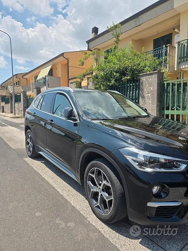 Usata BMW X1 xLine 150 CV (110 kW) 2018 Nero SUV