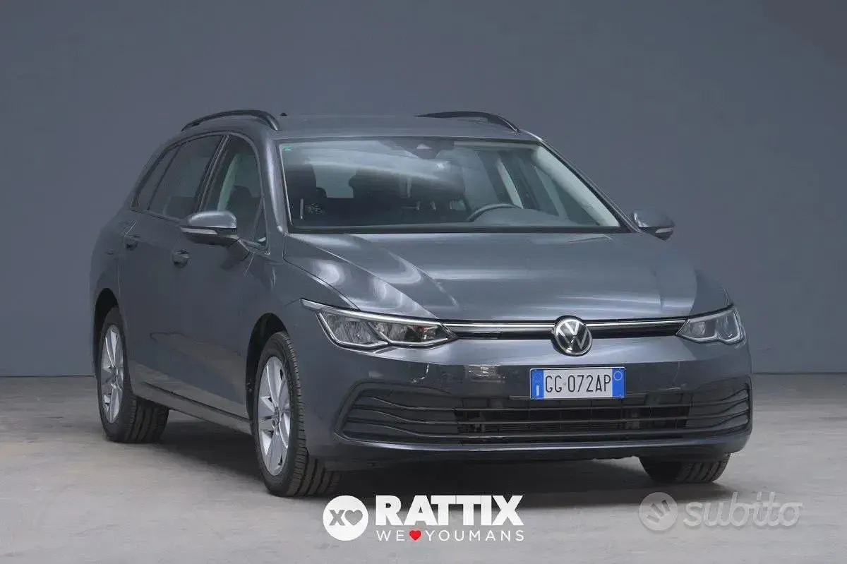 Usata VW Golf VIII Life 150 CV (110 kW) 2021 Nero Station wagon