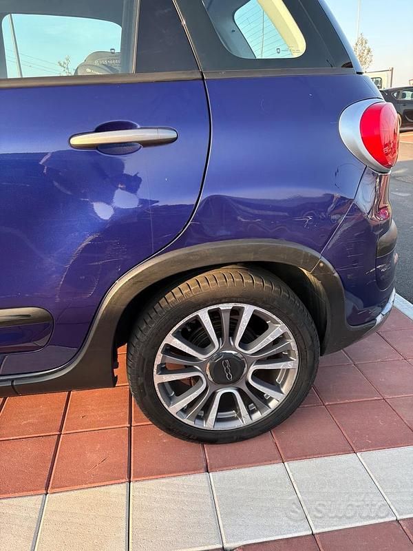 Usata Fiat 500L Business 95 CV (69 kW) 2019 Blu Monovolume