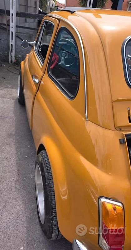 Usata Fiat 500 1970 Giallo Utilitaria