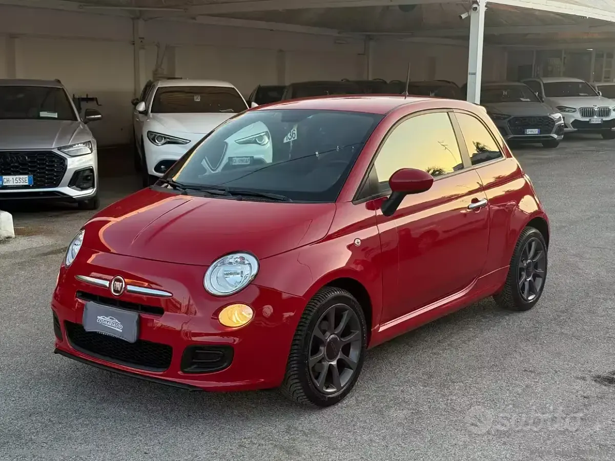 Usata Fiat 500 S 69 CV (50 kW) 2016 Rosso Berlina