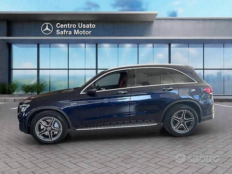 Usata Mercedes GLC43 AMG AMG 390 CV (286 kW) 2021 Blu SUV
