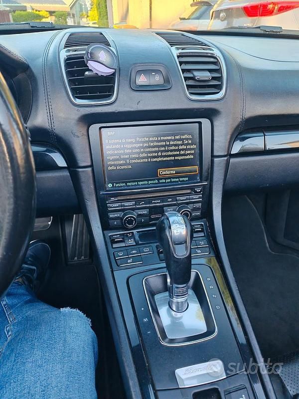 Usata Porsche Boxster Black Edition 2016 Nero Cabrio