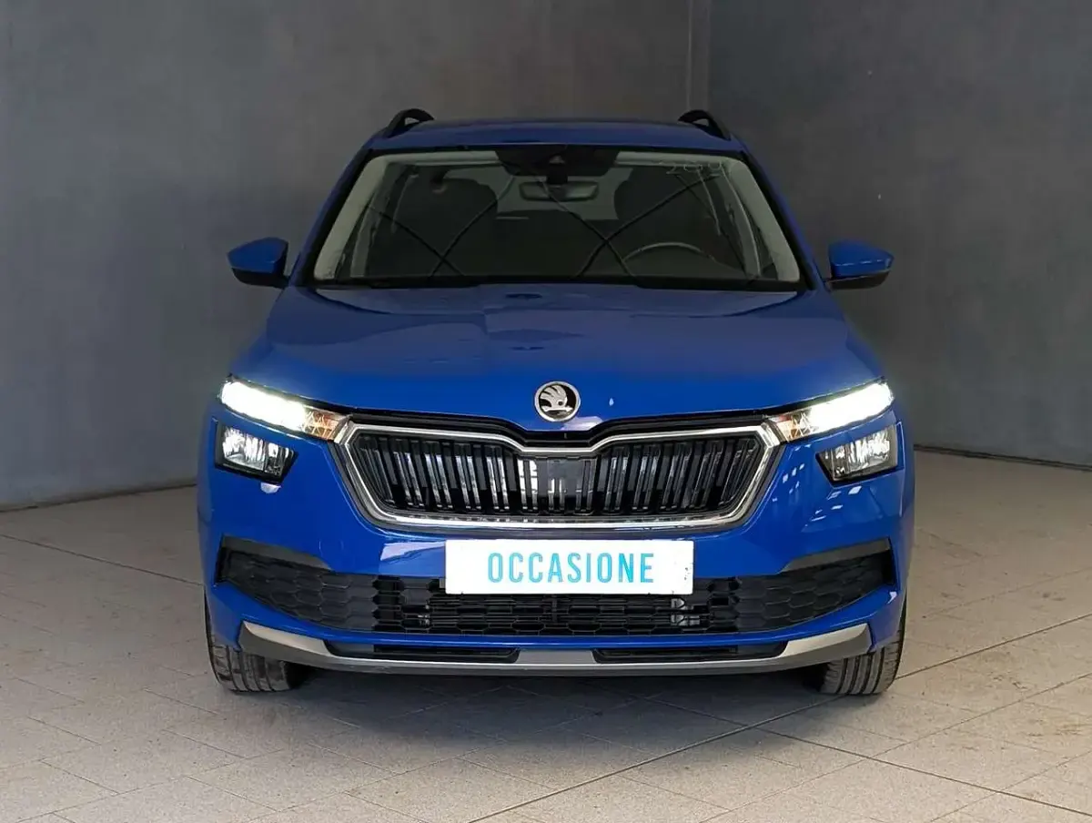 Brugt Skoda Kamiq Ambition 110 HK (80 kW) 2022 Blå SUV