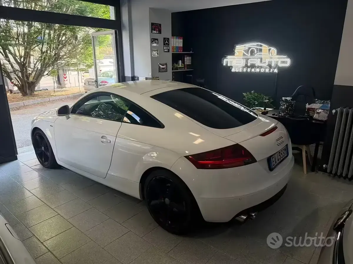 Usata Audi TT S-Line 211 CV (155 kW) 2010 Bianco Coupé