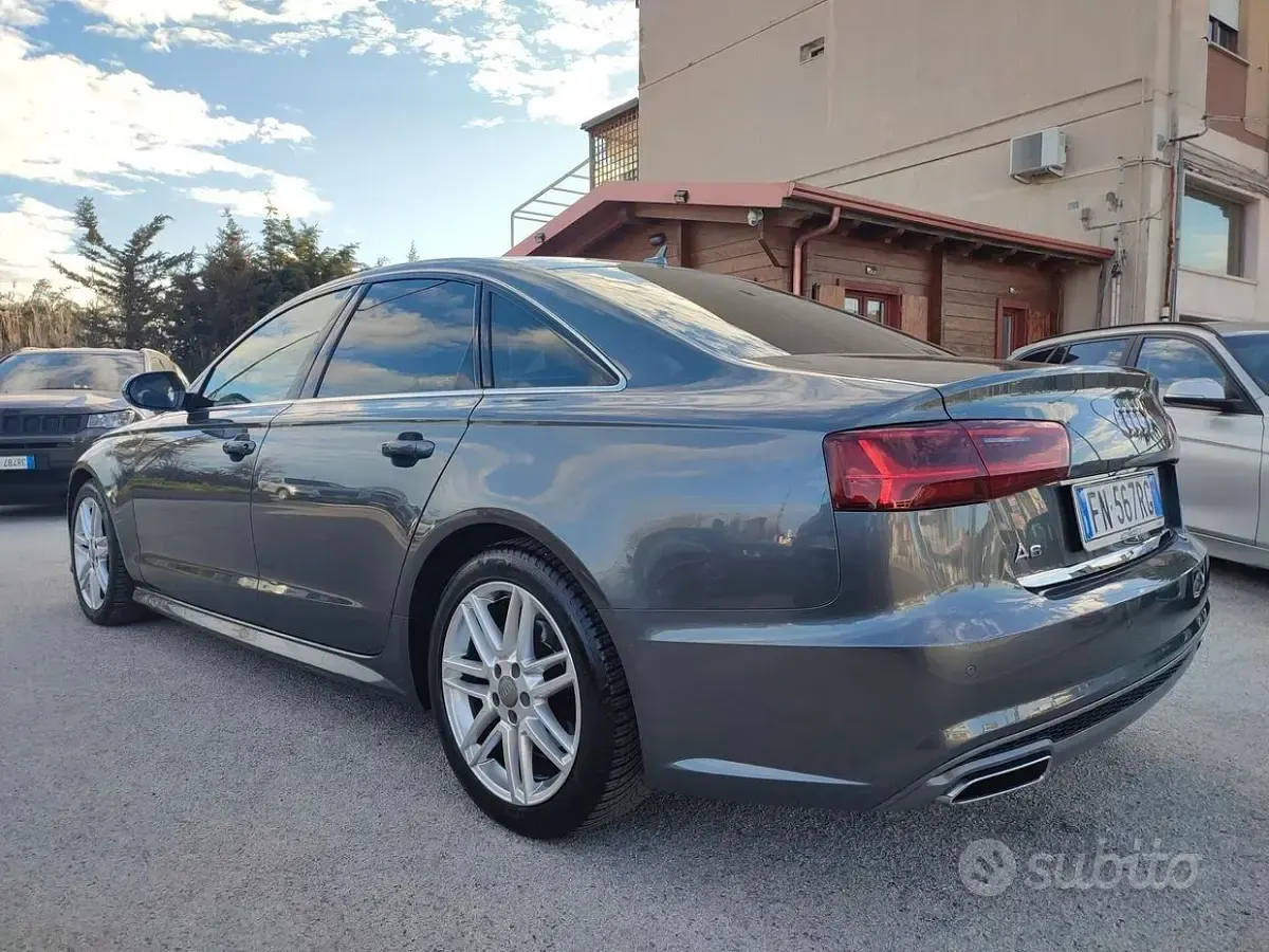 Usata Audi A6 S-Line 190 CV (139 kW) 2018 Grigio Berlina