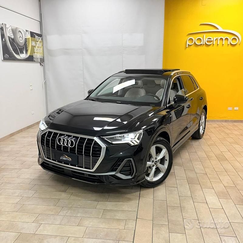 Nero Usata 2021 Audi Q3 S-Line SUV | 32.900 € (Ottimo prezzo) - Immagine 1/4