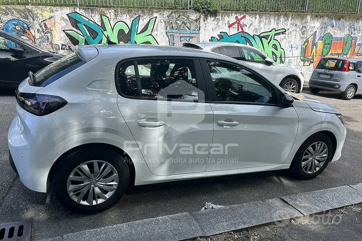 Usata Peugeot 208 Active 75 CV (55 kW) 2022 Bianco Utilitaria