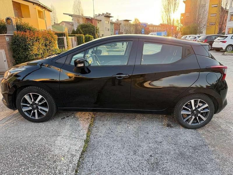 Usata Nissan Micra Acenta 71 CV (52 kW) 2018 Nero Utilitaria