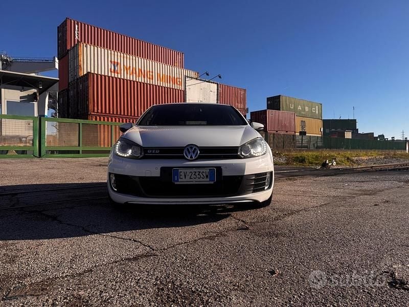 Usata VW Golf VI GTD 2011 Bianco Utilitaria