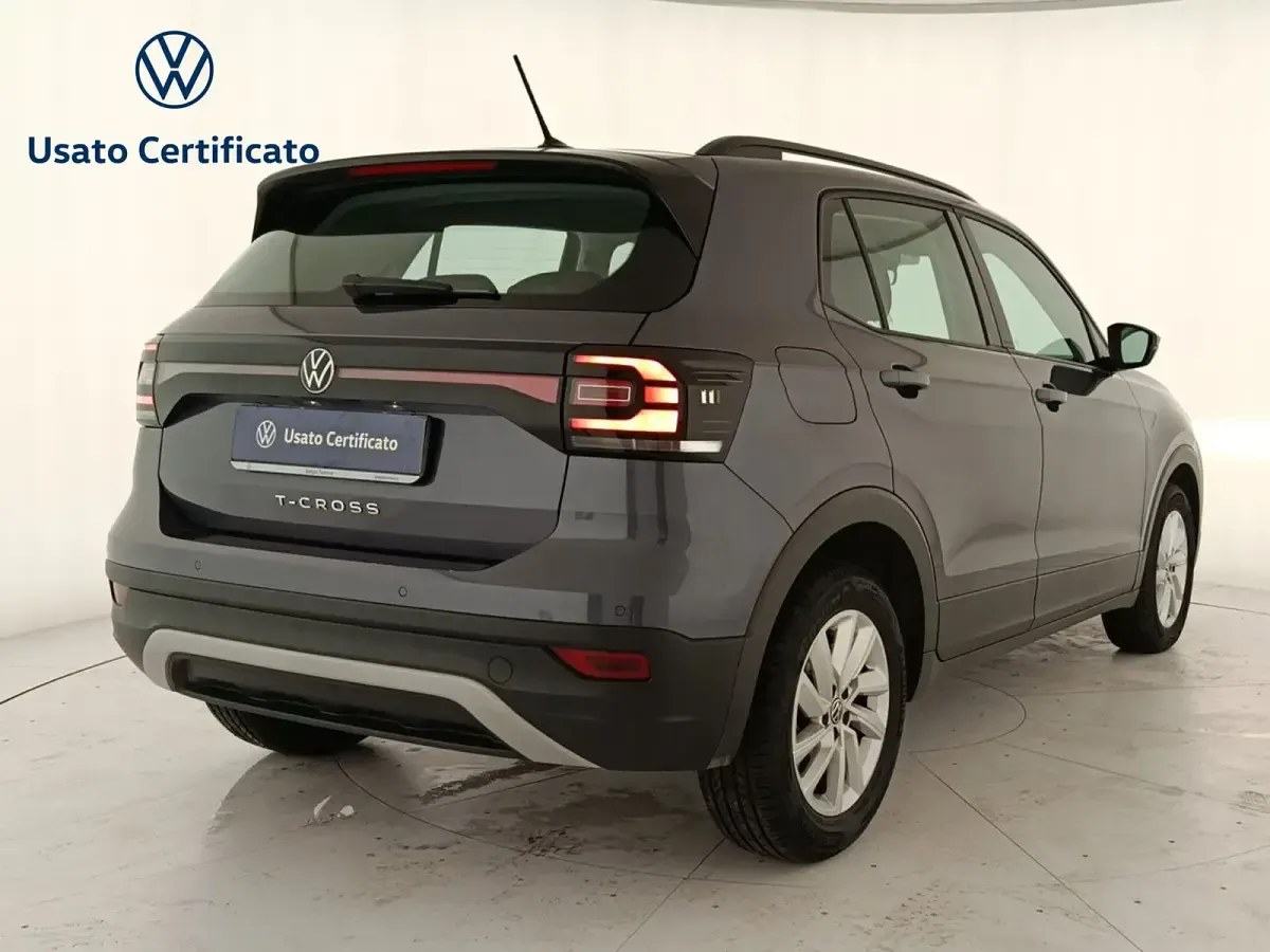 Usata VW T-Cross Style 110 CV (80 kW) 2023 Blu SUV