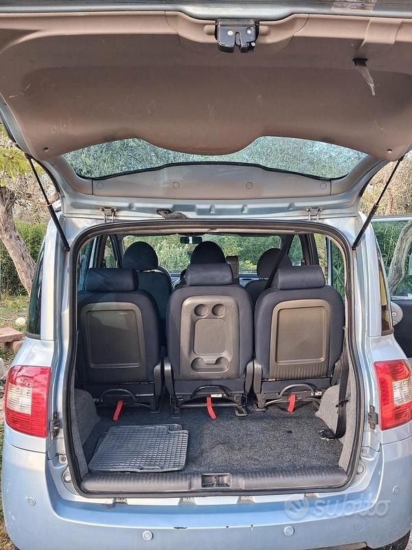 Usata Fiat Multipla 116 CV (85 kW) 2005 Blu Monovolume
