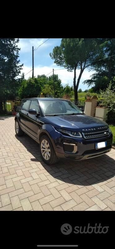 Usata Land Rover Range Rover evoque 150 CV (110 kW) 2017 Blu SUV