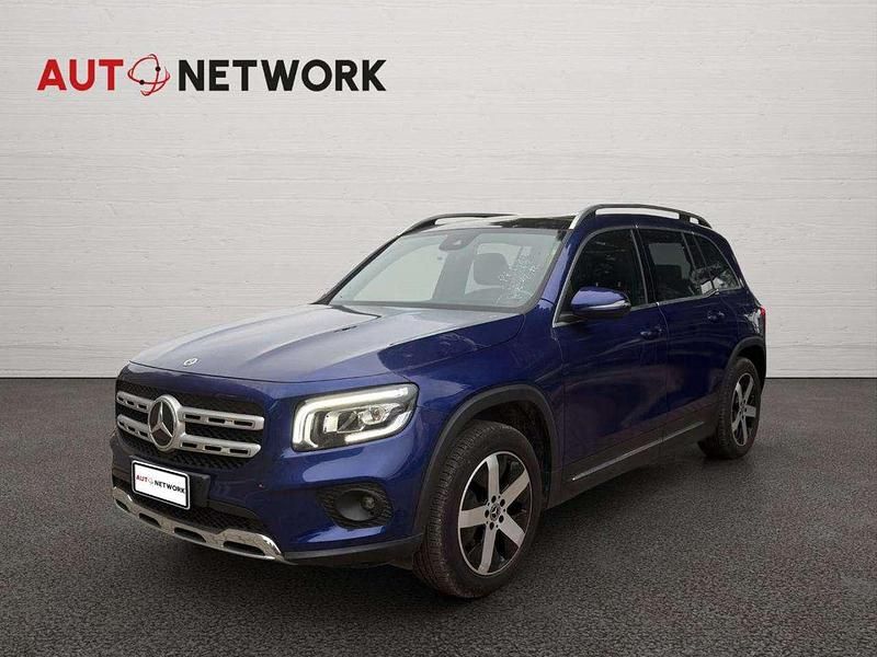 Usata Mercedes GLB180 136 CV (100 kW) 2021 Blu SUV