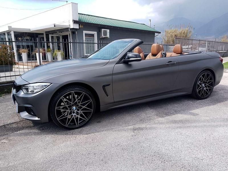 Usata BMW 435 M Sport 306 CV (225 kW) 2015 Grigio Cabrio