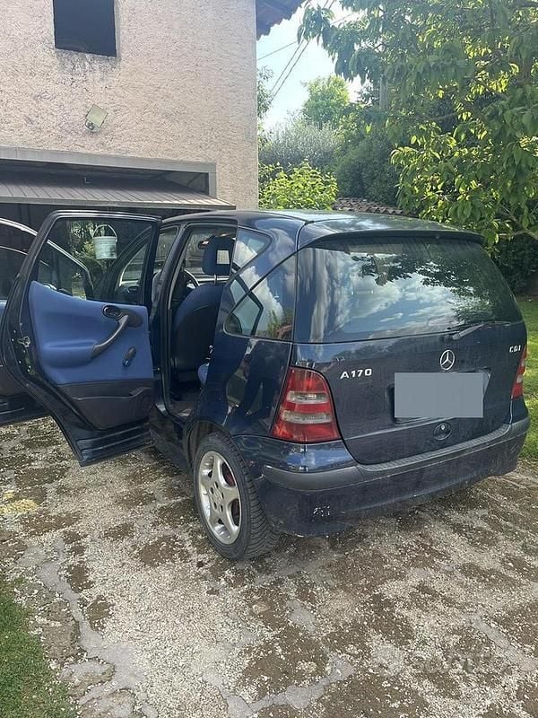 Usata Mercedes A170 2003 Blu Berlina