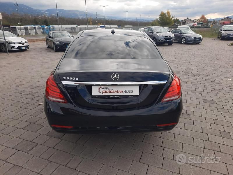 Usata Mercedes S350 258 CV (189 kW) 2017 Nero Berlina
