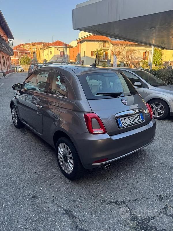 Usata Fiat 500 Lounge 69 CV (50 kW) 2019 Grigio Berlina
