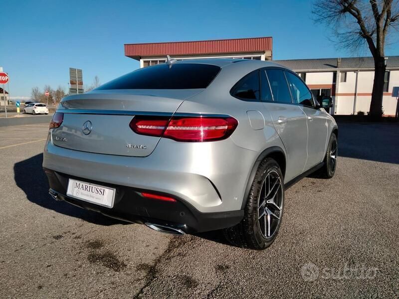 Usata Mercedes GLE350 Premium 258 CV (189 kW) 2016 Argento Coupé