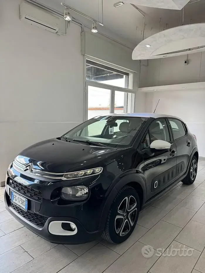 Usata Citroën C3 PureTech 82 CV (60 kW) 2017 Nero Berlina