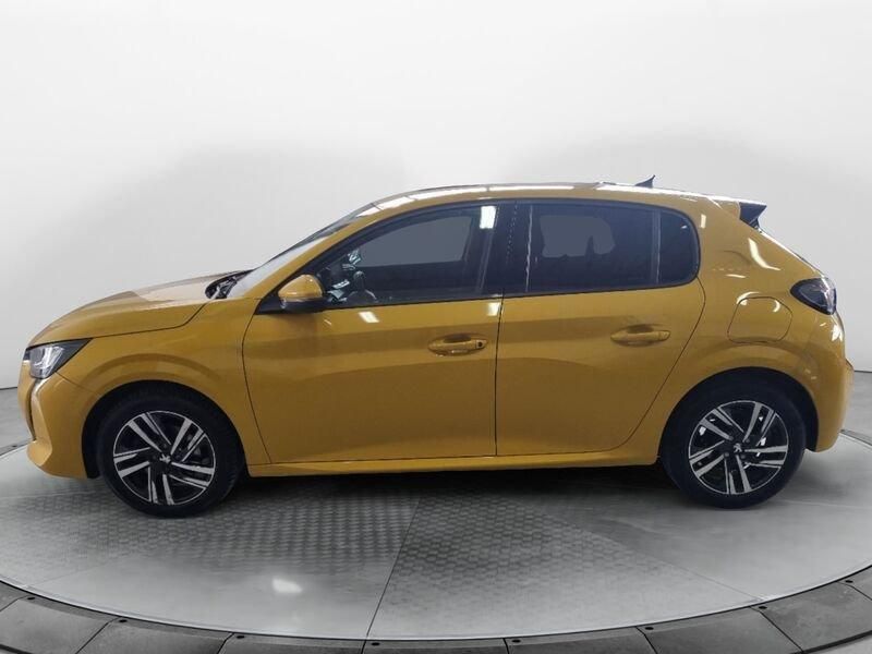 Usata Peugeot 208 Allure 101 CV (74 kW) 2021 Giallo Utilitaria