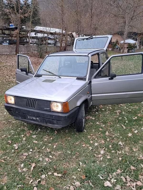 Usata Fiat Panda 1983 Grigio Utilitaria