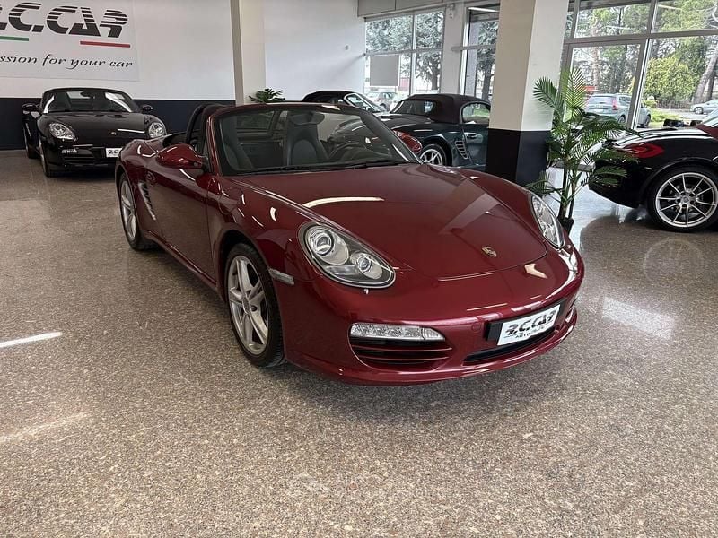 Second-hand Porsche Boxster 256 CP (188 kW) 2011 Roșu Cabrio