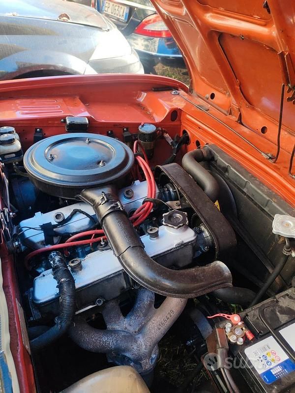 Usata Fiat 124 Sport 1970 Rosso Coupé