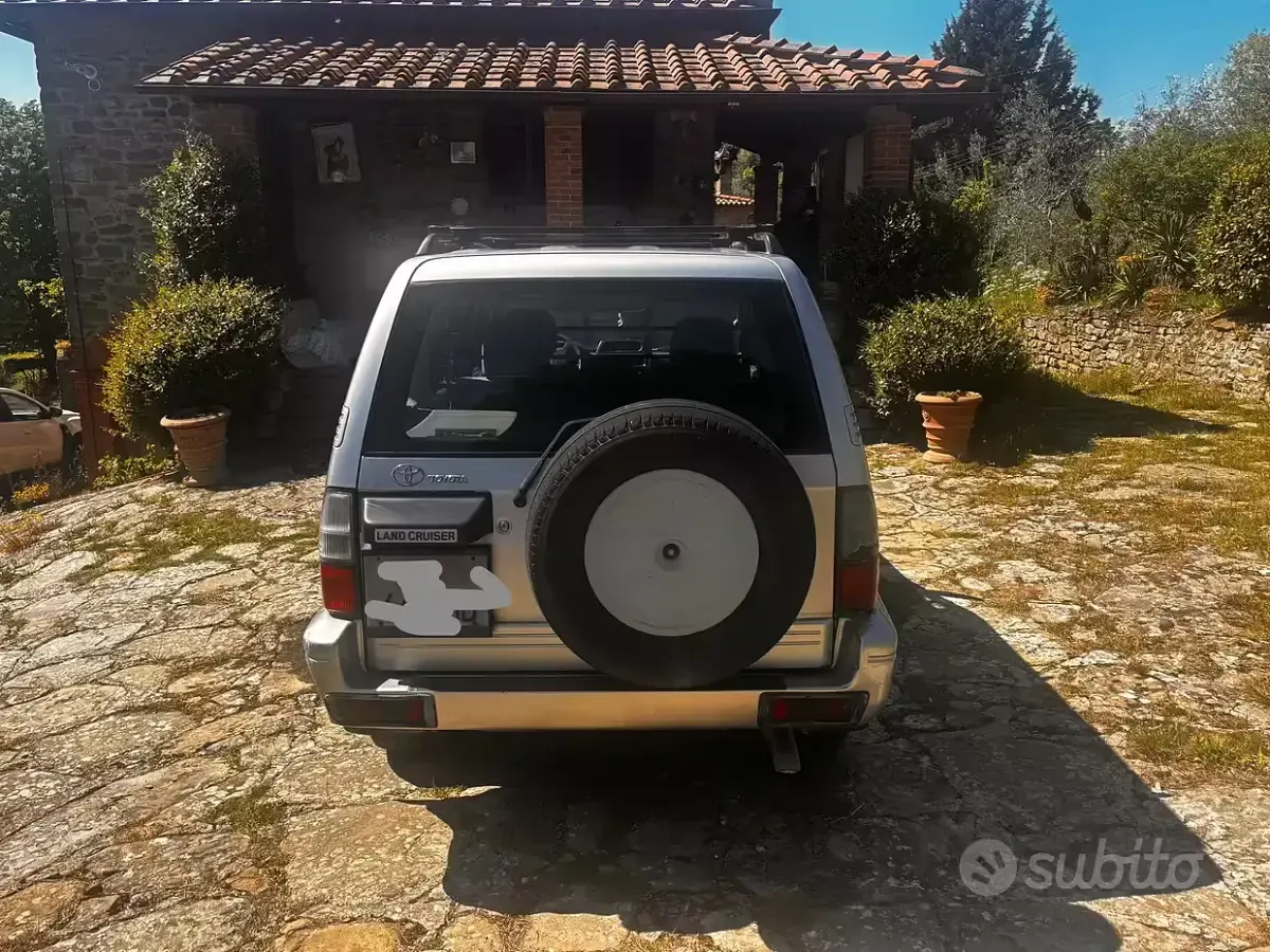 Usata Toyota Land Cruiser 163 CV (119 kW) 2001 Grigio SUV