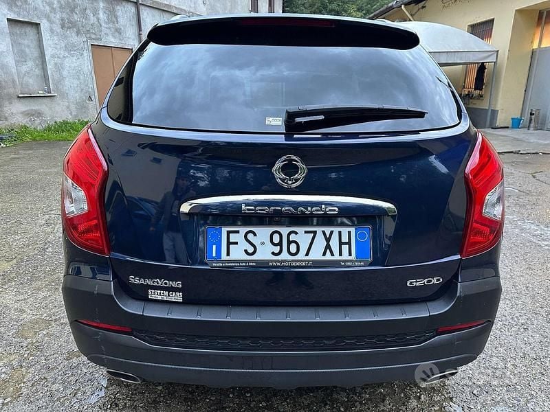 Usata Ssangyong (KGM) Korando Limited 149 CV (109 kW) 2018 Blu SUV