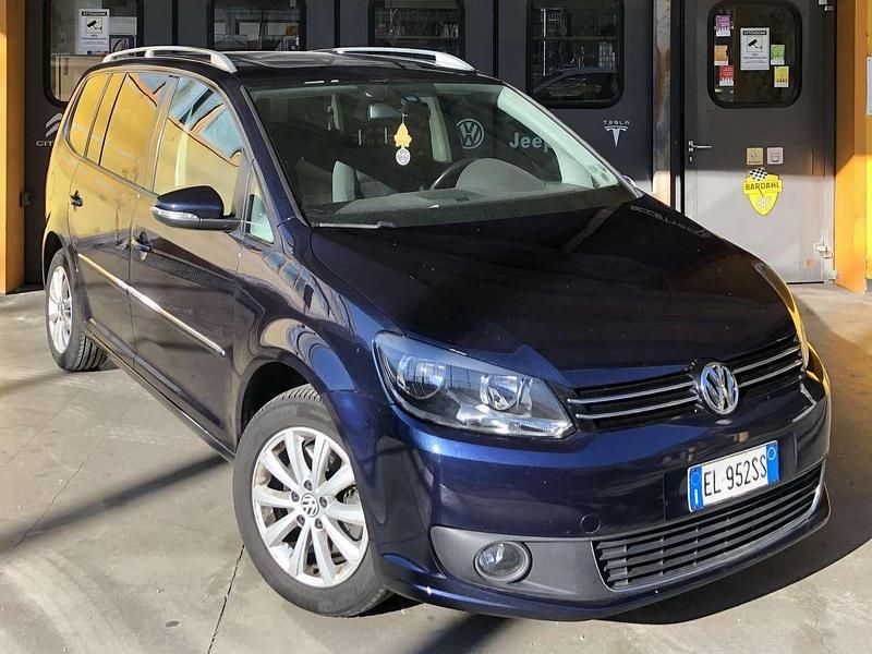 Usata VW Touran Highline 140 CV (102 kW) 2012 Blu/azzurro Monovolume