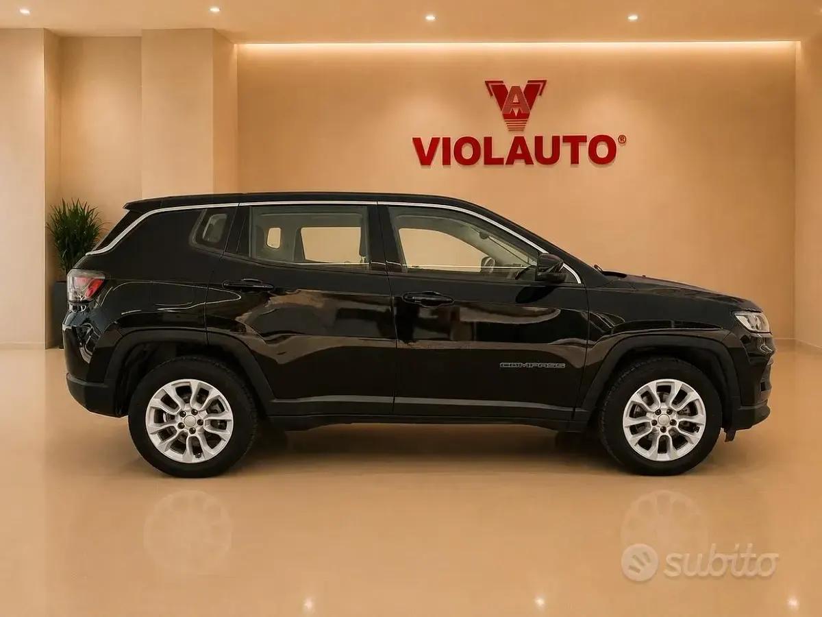 Usata Jeep Compass Longitude 131 CV (96 kW) 2022 Nero SUV