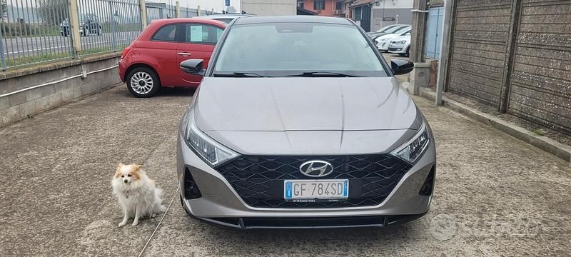 Usata Hyundai i20 101 CV (74 kW) 2021 Grigio Berlina
