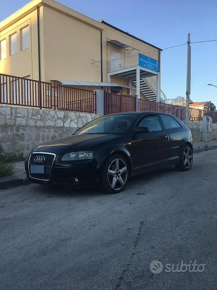 Usata Audi A3 Ambition 140 CV (102 kW) 2006 Nero Utilitaria