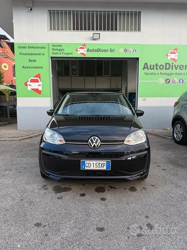 Begagnad VW up! Move 65 HK (47 kW) 2021 Svart Halvkombi