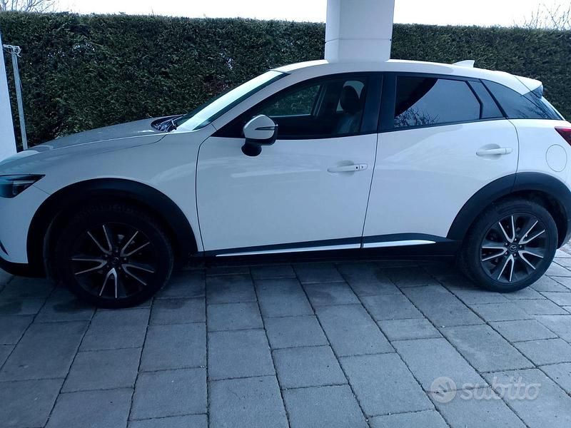 Usata Mazda CX-3 Exceed 105 CV (77 kW) 2016 Bianco SUV