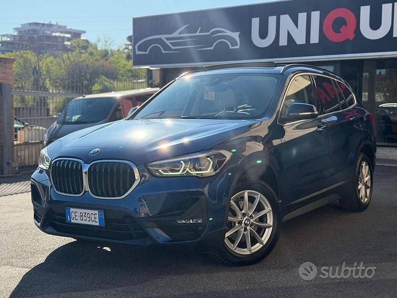 Usata BMW X1 Advantage 150 CV (110 kW) 2021 Blu SUV