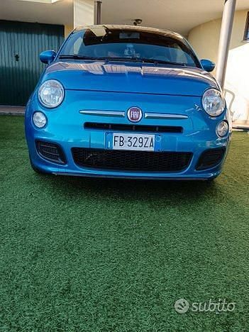 Usata Fiat 500 Sport 95 CV (69 kW) 2016 Blu Berlina