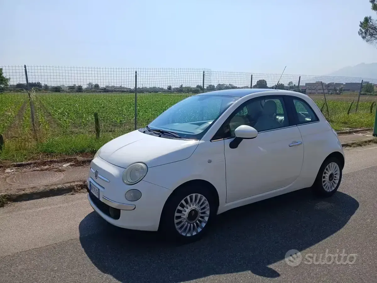 Usata Fiat 500 Lounge 100 CV (73 kW) 2009 Cabrio