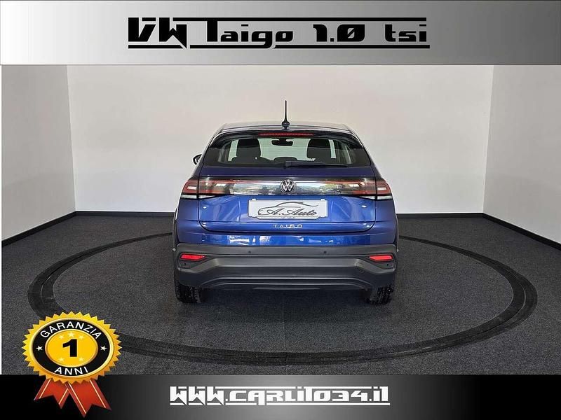 Usata VW Taigo Life 95 CV (69 kW) 2022 Blu/azzurro(met.) SUV