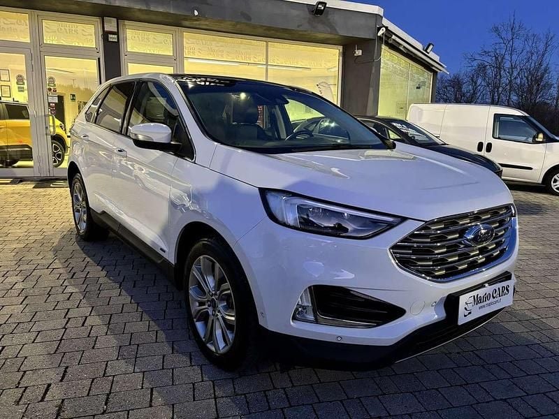 Usata Ford Edge Titanium 238 CV (175 kW) 2020 Bianco SUV