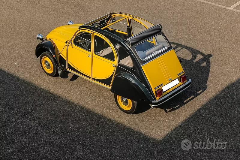 Usata Citroën 2CV Charleston 28 CV (20 kW) 1984 Giallo Berlina