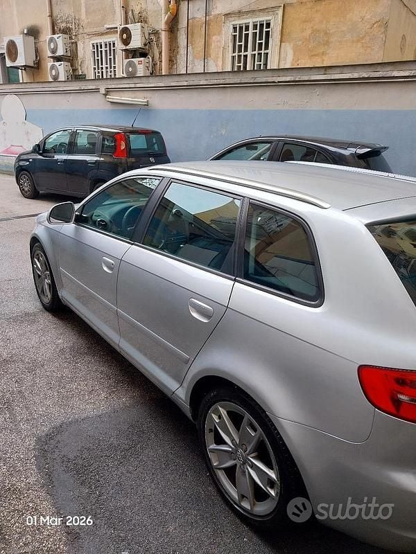 Usata Audi A3 2010 Grigio Utilitaria