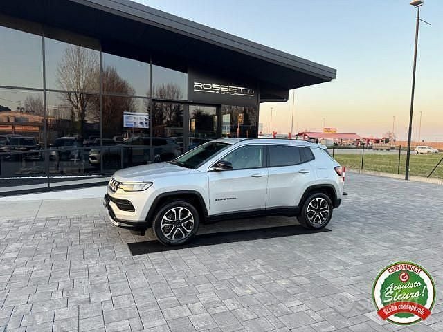 Usata Jeep Compass Limited 190 CV (139 kW) 2021 Grigio SUV