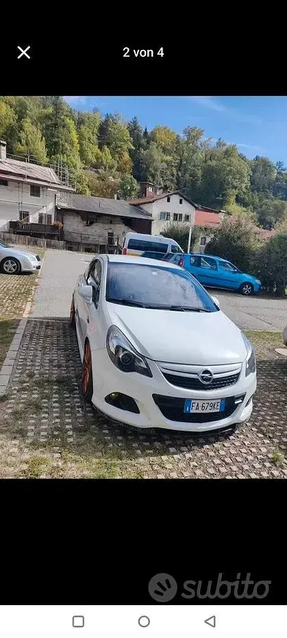 Usata Opel Corsa OPC 211 CV (155 kW) 2015 Bianco Utilitaria