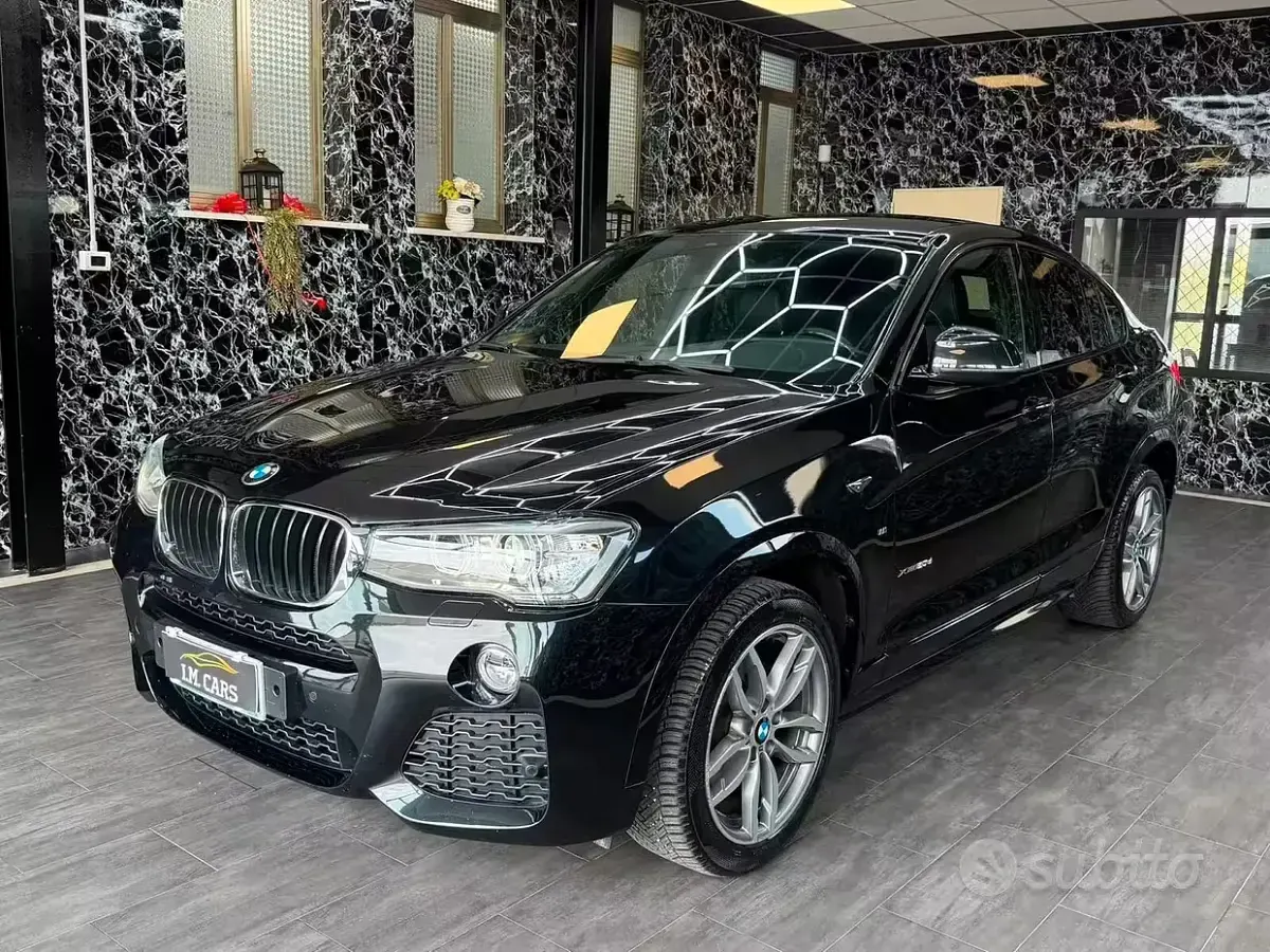 Usata BMW X4 M Sport 190 CV (139 kW) 2016 Nero SUV