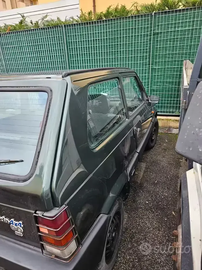 Usata Fiat Panda 4x4 1990 Verde Utilitaria