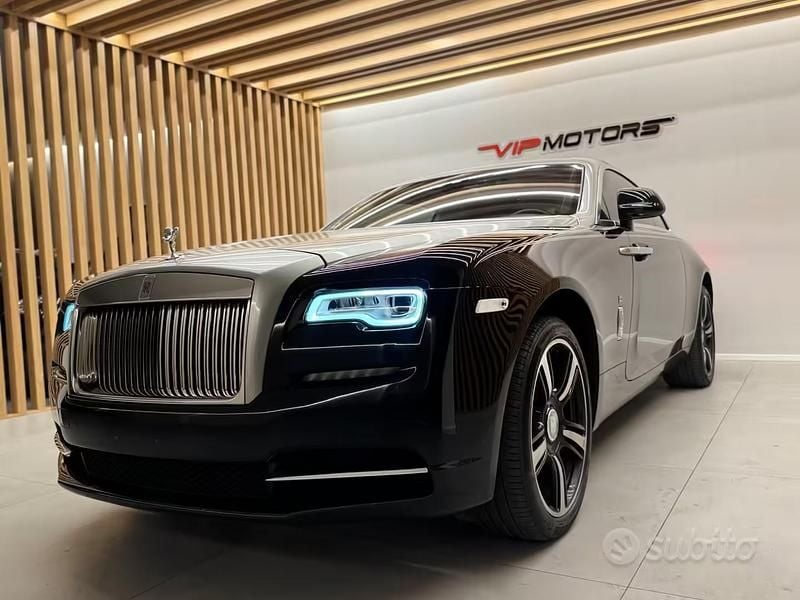 Usata Rolls Royce Wraith 632 CV (464 kW) 2017 Nero Coupé
