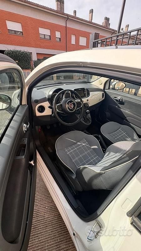Usata Fiat 500 95 CV (69 kW) 2019 Bianco Utilitaria